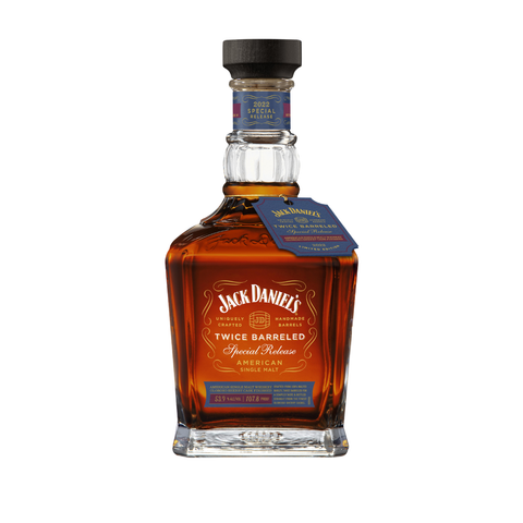 Jack Daniel's Twice Barreled 2022 Special Release American Single Malt Whiskey