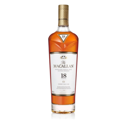 2022 The Macallan 18 Year Old Sherry Oak Single Malt Scotch Whisky
